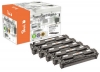 Peach Spar Pack Plus Tonermodule kompatibel zu  HP No. 125A, CB540A*2, CB541A, CB542A, CB543A