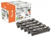 Peach Spar Pack Plus Tonermodule kompatibel zu  HP No. 305A, CE410A*2, CE411A, CE412A, CE413A