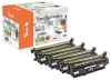 Peach Spar Pack Tonermodule kompatibel zu  HP No. 504X, CE250X, CE251A, CE252, CE253