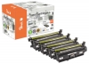 Peach Spar Pack Tonermodule kompatibel zu  HP No. 653X, CF320X, CF321A, CF322A, CF323A