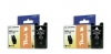 Peach Doppelpack Tintenpatronen schwarz kompatibel zu  Epson T019BK*2, C13T01940210