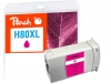 Peach Tintenpatrone magenta kompatibel zu  HP 80XL M, C4847A