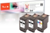 Peach Spar Pack Tintenpatronen kompatibel zu  Canon PG-545*2, CL-546, 8287B001*2, 8289B001