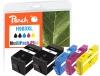 Peach Spar Pack Plus Tintenpatronen kompatibel zu  HP No. 903XL, T6M15AE*2, T6M03AE, T6M07AE, T6M11AE